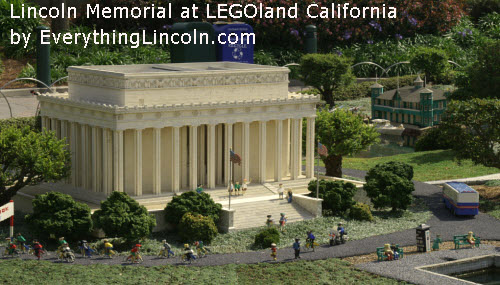 Lincoln Memorial from LEGO