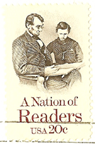 Nation of Readers 20 cent stamp
