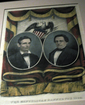 Currier & Ives, 1860 Republican Banner