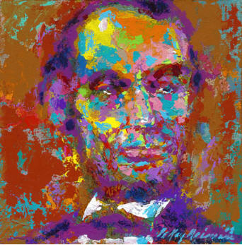 Homage to Lincoln by LeRoy Neiman