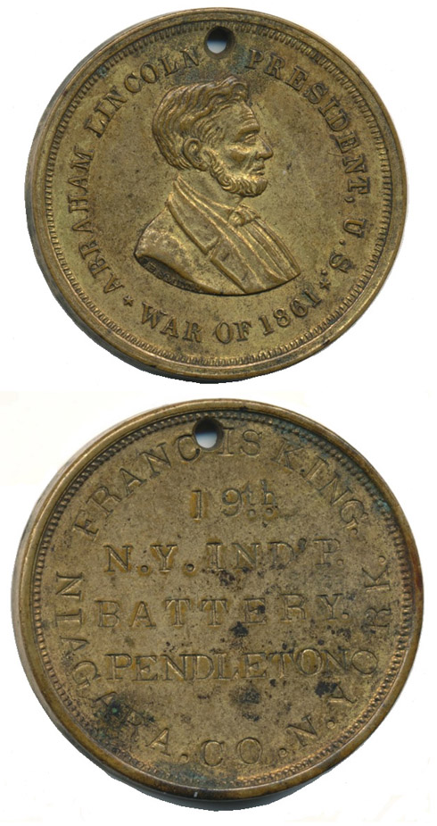 u. s.t. on 1861 civil war navy dog tag