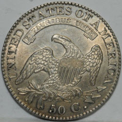 Capped Bust half dollar