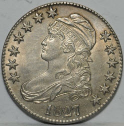 Capped Bust half dollar