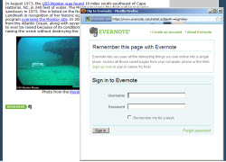Evernote sign in