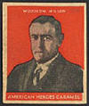 1932 Caramel Woodrow Wilson