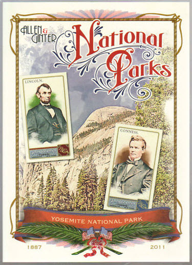 Lincoln Yosemite baseball cabinet card