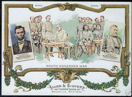 2009 Allen & Ginter Cabinet Boxloader Abraham Lincoln Ulysses S. Grant