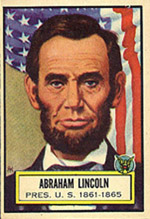 1952 Topps Abraham Lincoln